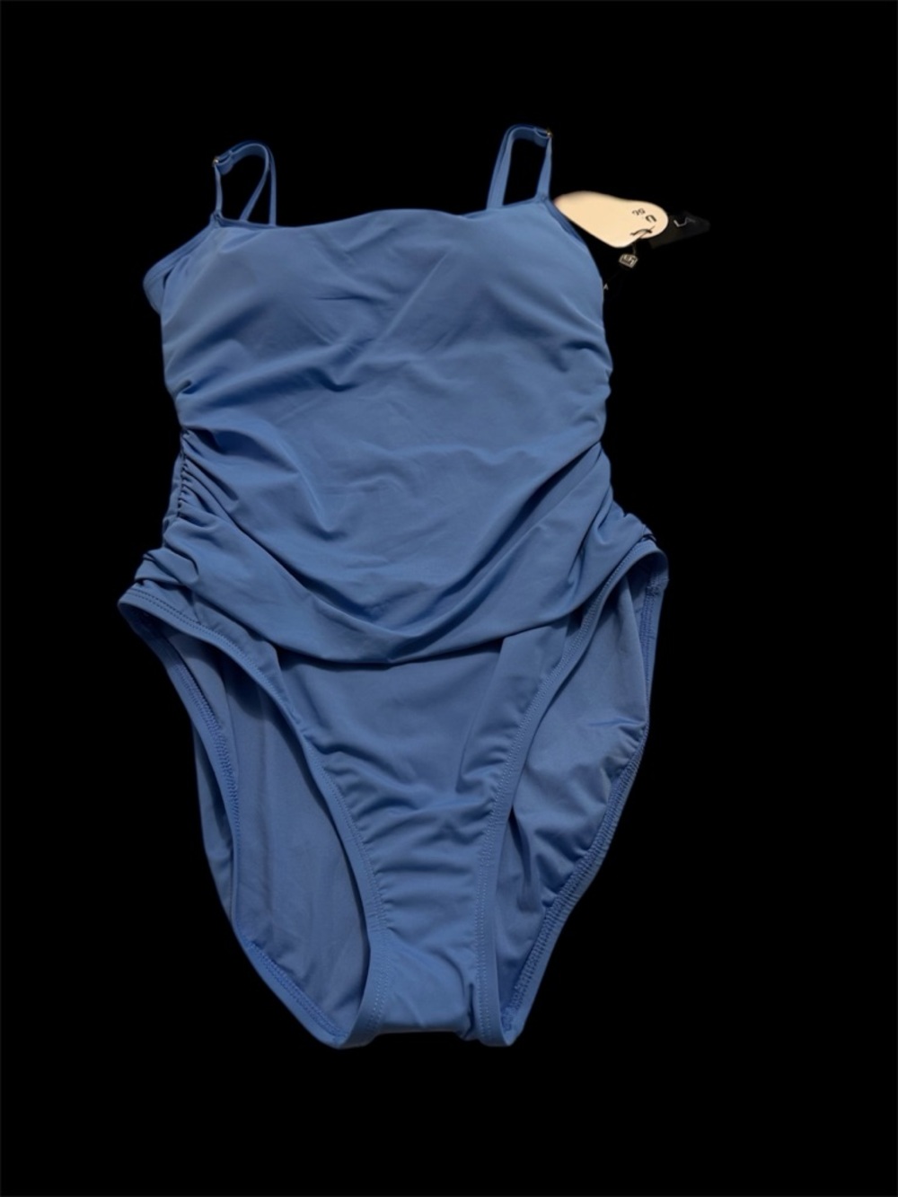 Time and Tru Blue One-Piece Swimsuit